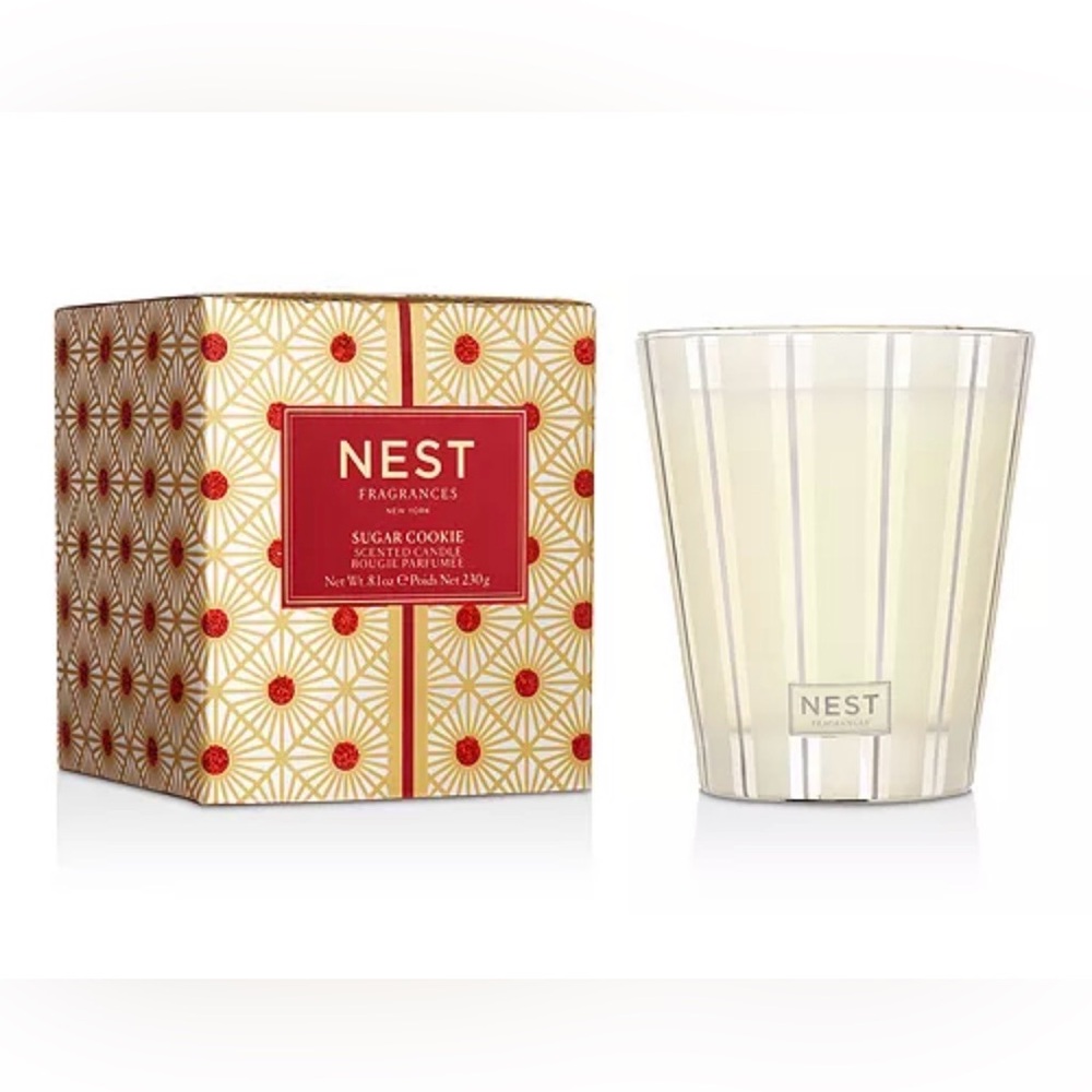 NEST Fragrances Sugar Cookie Candle, 60 hour burn time, 8.1fl oz, New in Box
